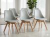 Tulip dining chairs, set of 6 tulip dining chairs