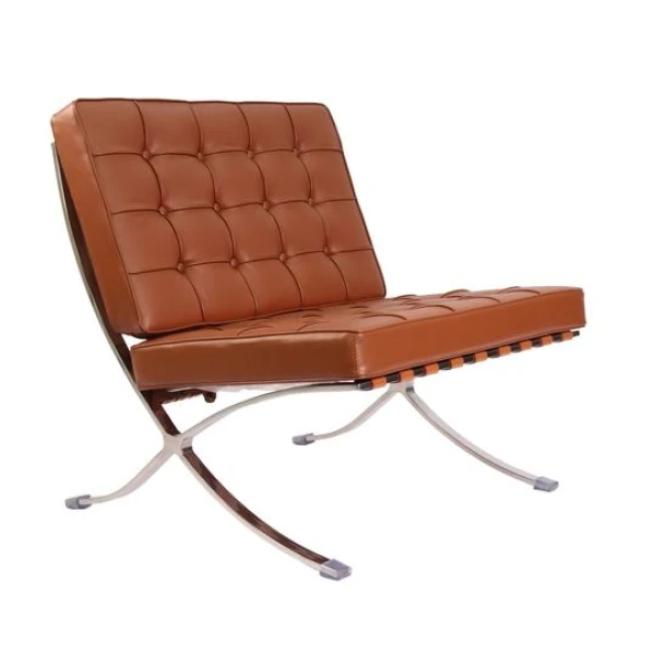 Premium Barcelona Chair Black – Mies Van Der Rohe Replica NH201 - Image 8