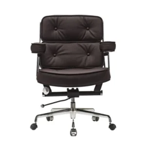 Eames Style Executive Lobby Office Chair Dark Brown Replica NHO104-01