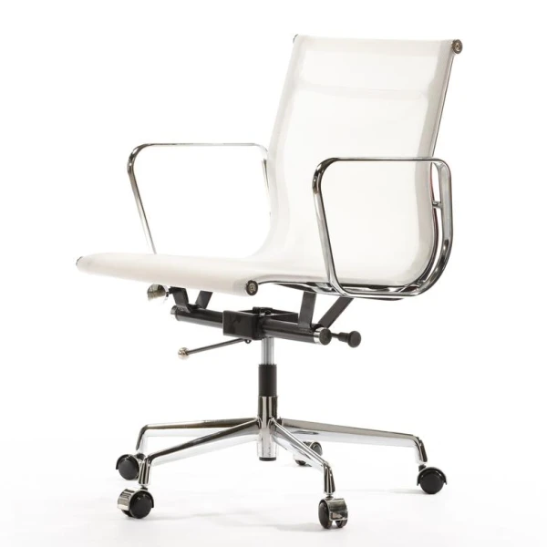 Eames Management Mesh Office Chair Replica – White NHO117-07 - Image 2